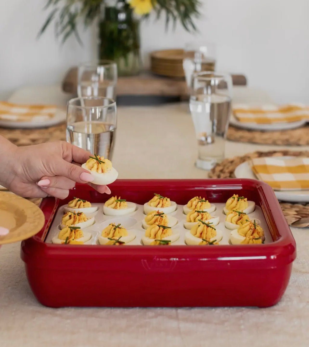 Fancy Panz Deviled Egg Tray - Ballyhoo Boutique and Gift