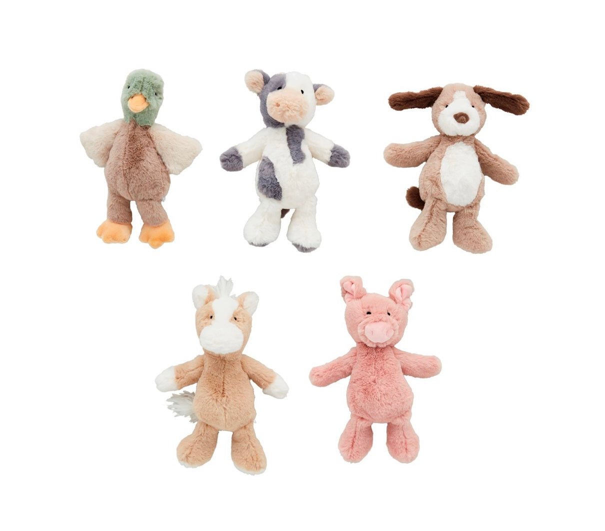 Farm Plush Rattle - Ballyhoo Boutique and Gift