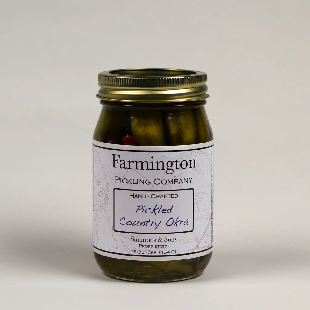 Farmington Pickled Country Okra - Ballyhoo Boutique and Gift