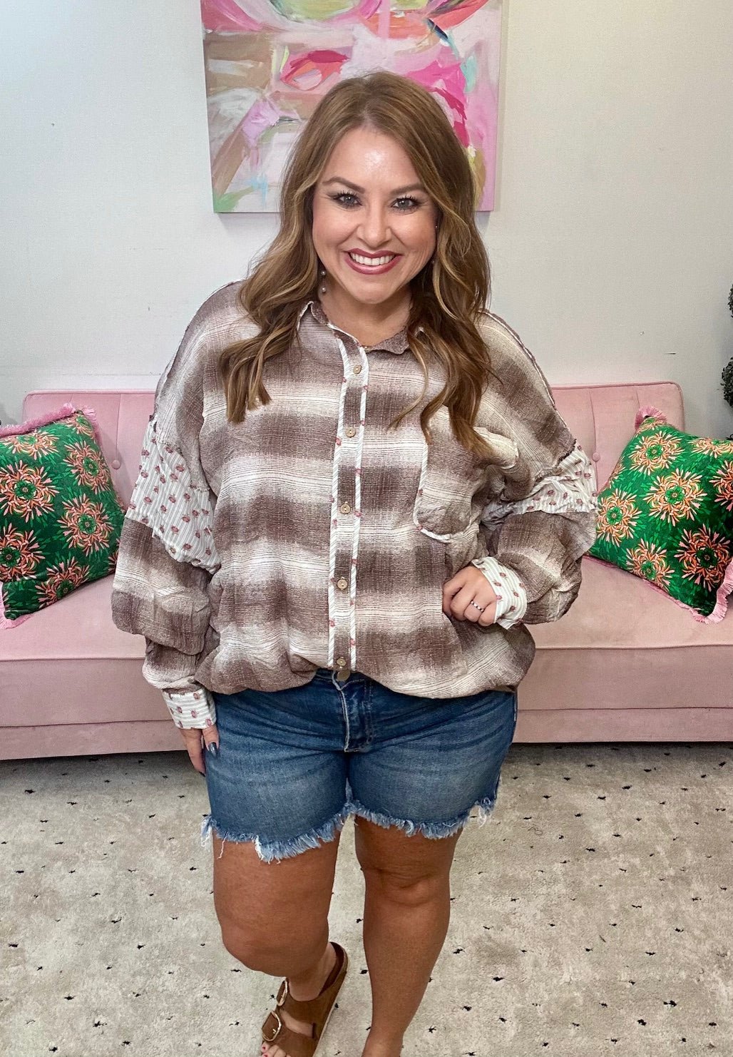 Feeling Like Fall Plaid - Ballyhoo Boutique and Gift
