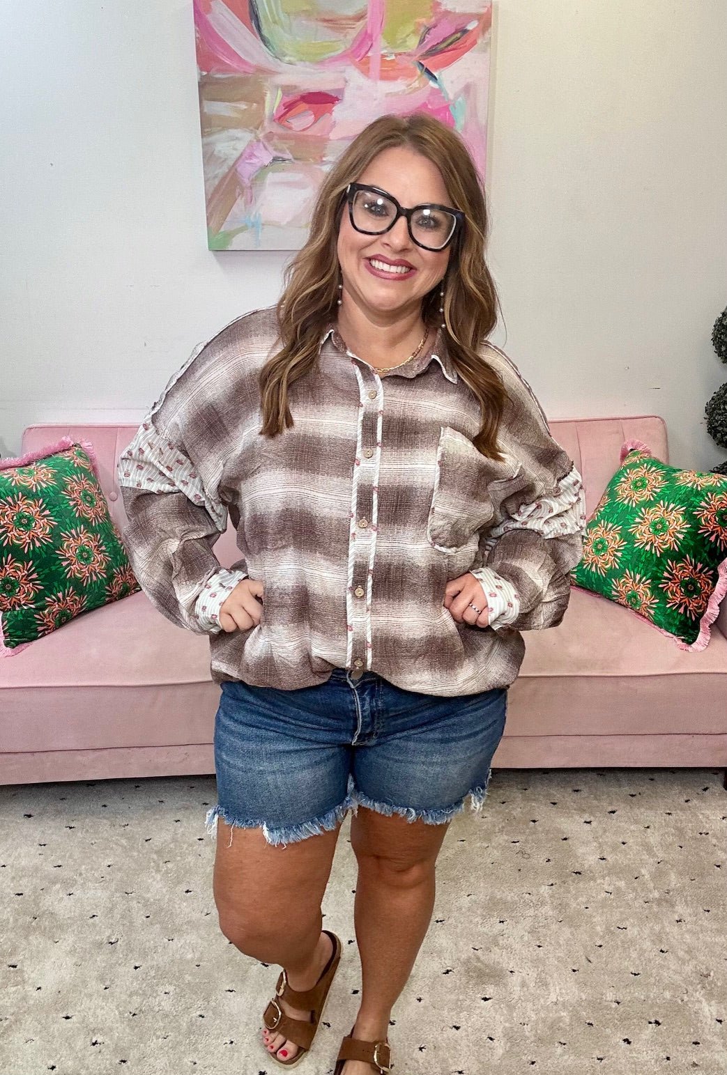 Feeling Like Fall Plaid - Ballyhoo Boutique and Gift
