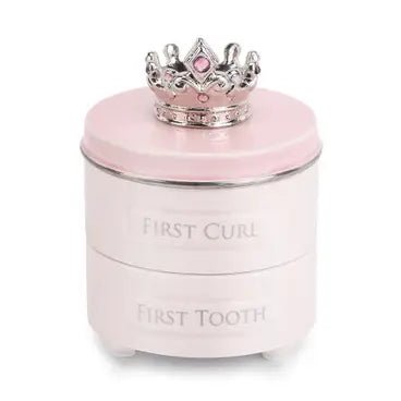 First Tooth & Curl Keepsake Box - Ballyhoo Boutique and Gift
