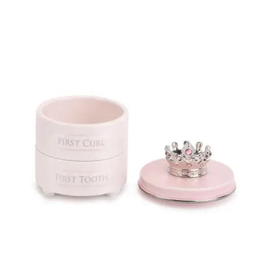 First Tooth & Curl Keepsake Box - Ballyhoo Boutique and Gift