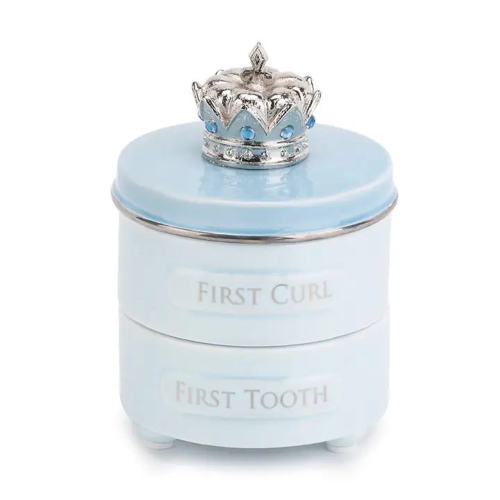 First Tooth & Curl Keepsake Box - Ballyhoo Boutique and Gift