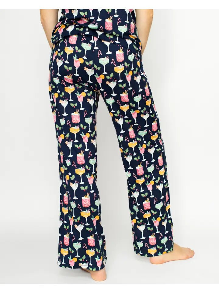 Fizz the Season Sleep Pants - Ballyhoo Boutique and Gift