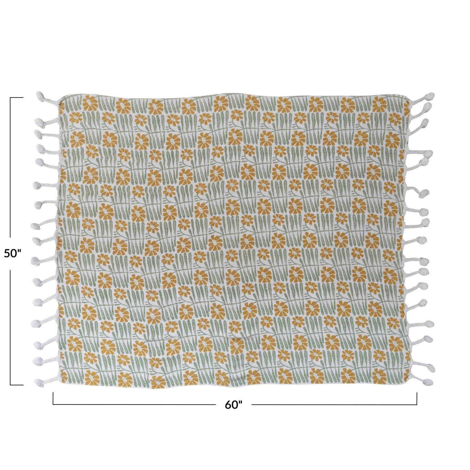 Floral Chic Throw - Ballyhoo Boutique and Gift