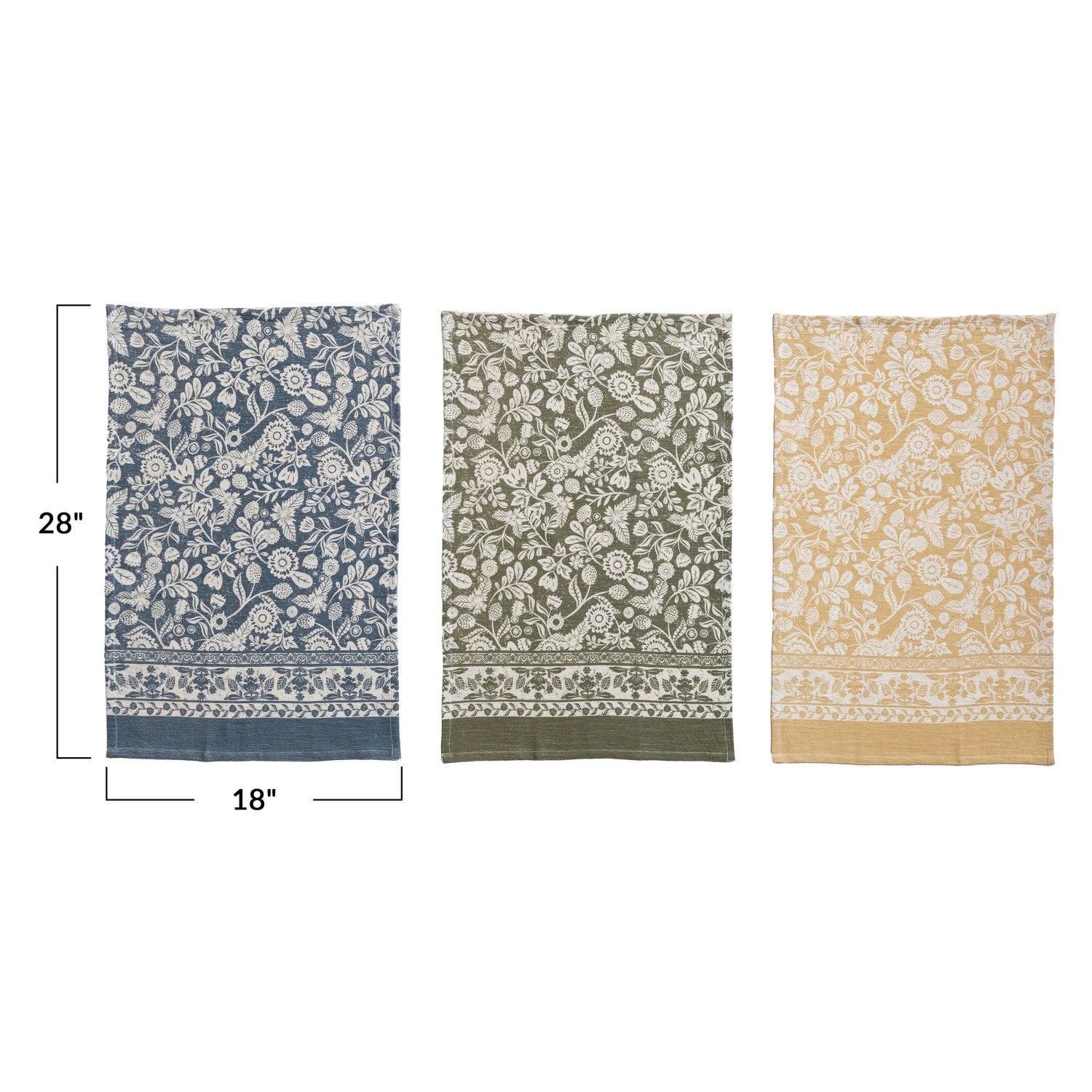 Floral Tea Towel Set - Ballyhoo Boutique and Gift