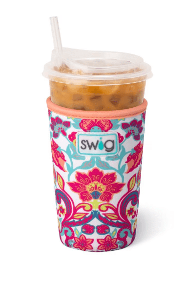 Flourish Iced Cup Coolie - Ballyhoo Boutique and Gift