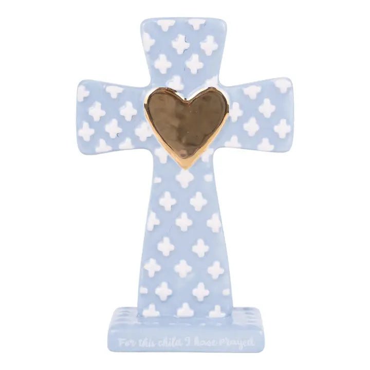 For This Child I Prayed Standing Cross - Ballyhoo Boutique and Gift