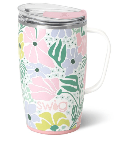 Garden Party 18oz Travel Mug - Ballyhoo Boutique and Gift