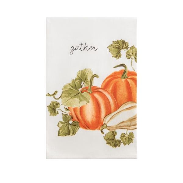 Gather Pumpkin Tea Towel - Ballyhoo Boutique and Gift