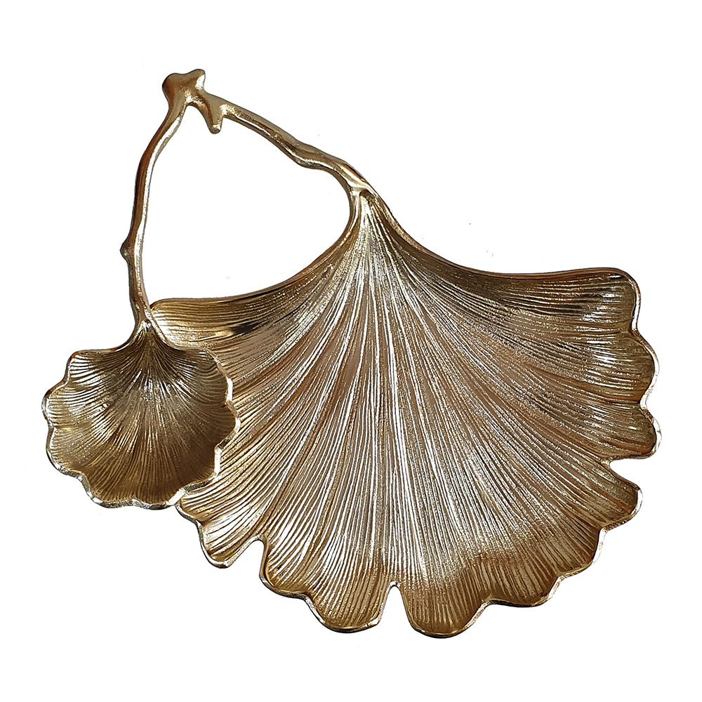 Gingko Leaf - Double Decor Bowl - Ballyhoo Boutique and Gift