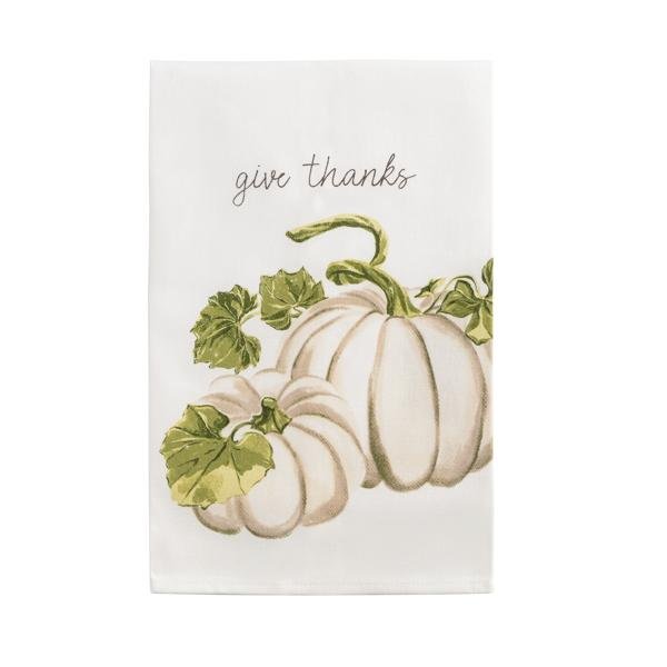 Give Thanks Tea Towel - Ballyhoo Boutique and Gift