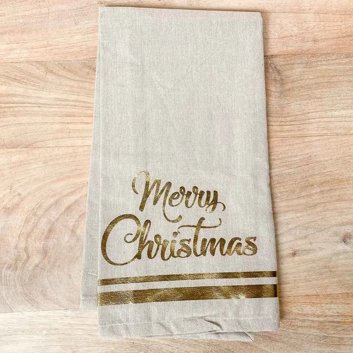 Glamour Christmas Hand Towel - Ballyhoo Boutique and Gift