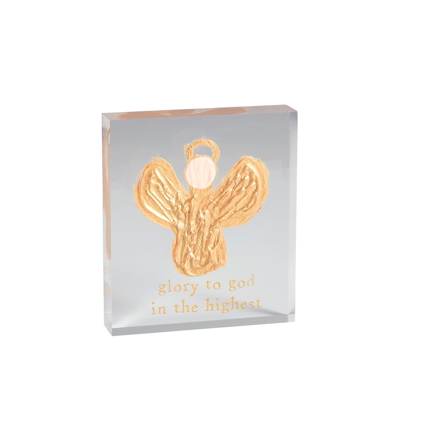 Glory Angel Scripture Plaque - Ballyhoo Boutique and Gift
