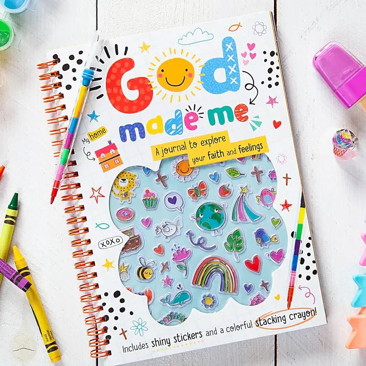 God Made ME (Kid's Journal) - Ballyhoo Boutique and Gift