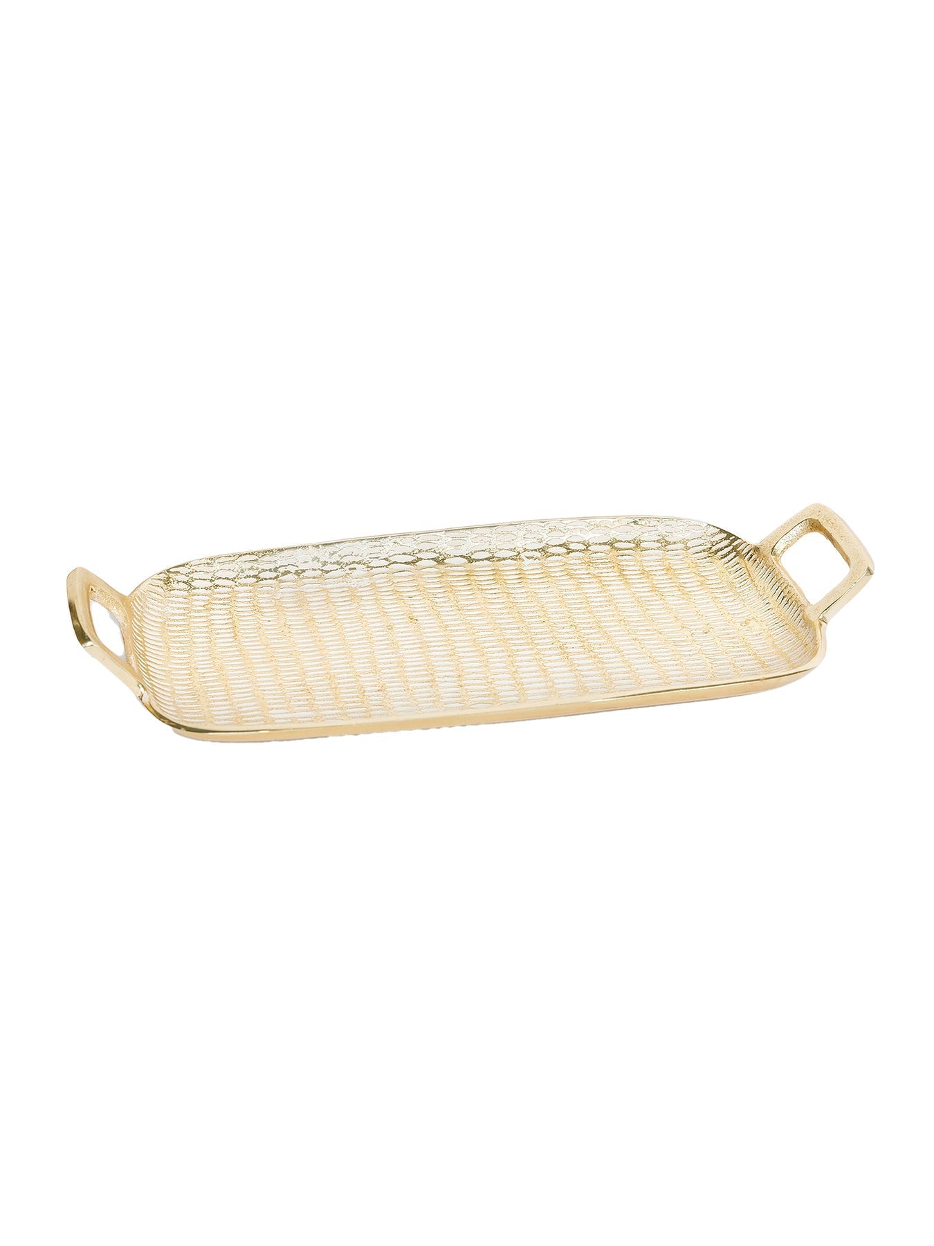 Gold and White Tray - Ballyhoo Boutique and Gift