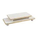 Gold Beaded Serving Board Set - Ballyhoo Boutique and Gift