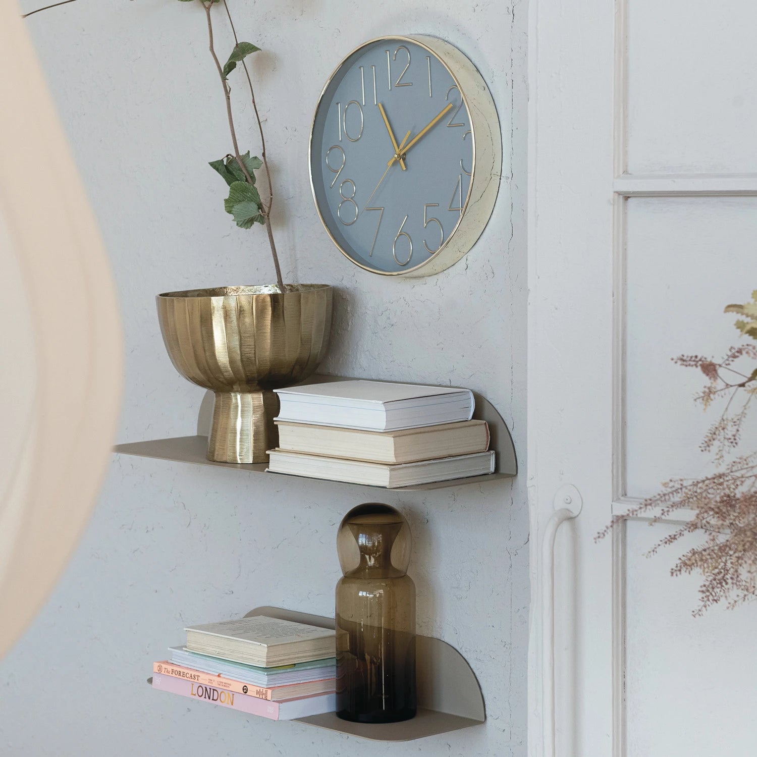 Gold Clock - Ballyhoo Boutique and Gift