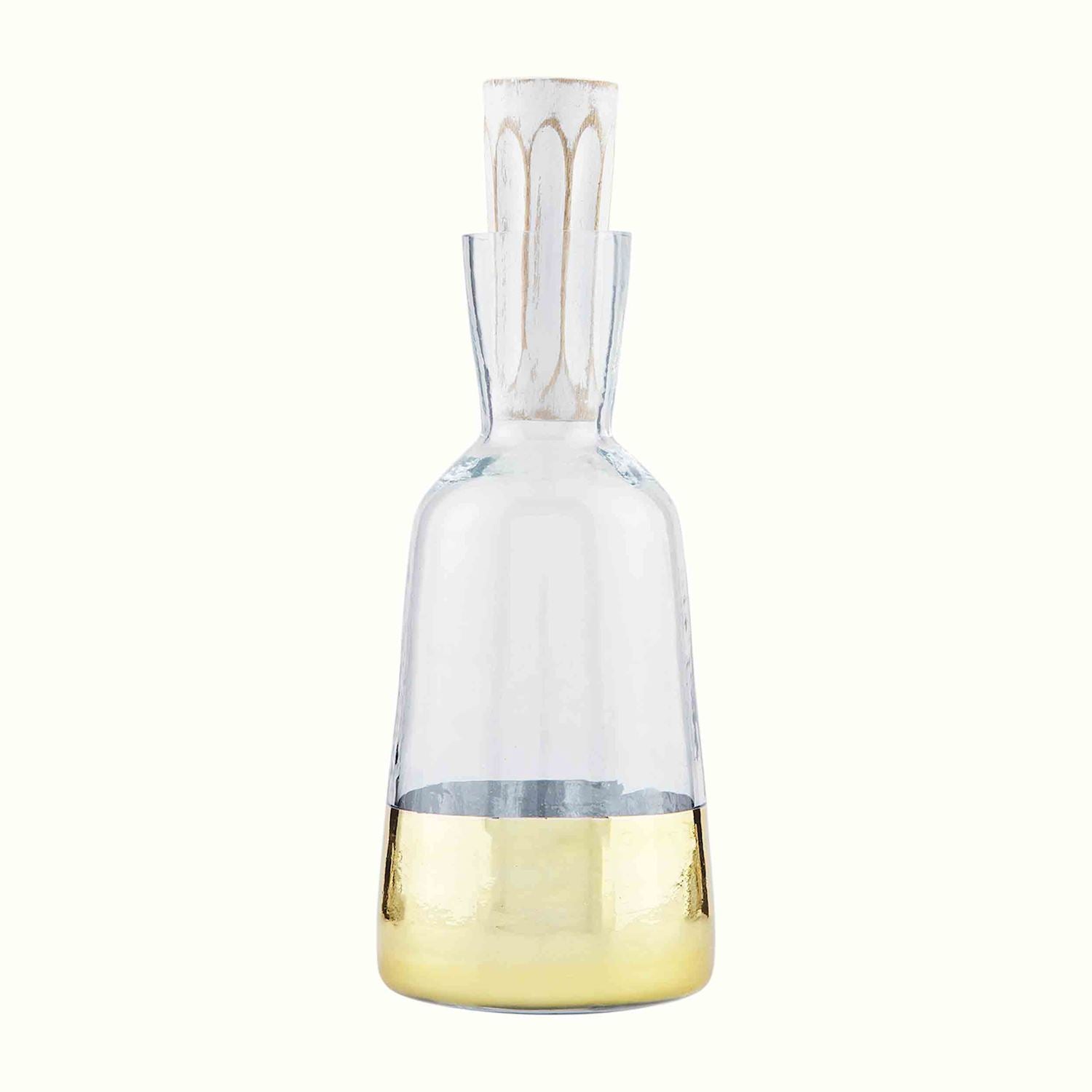 Gold Glass Decanter - Ballyhoo Boutique and Gift