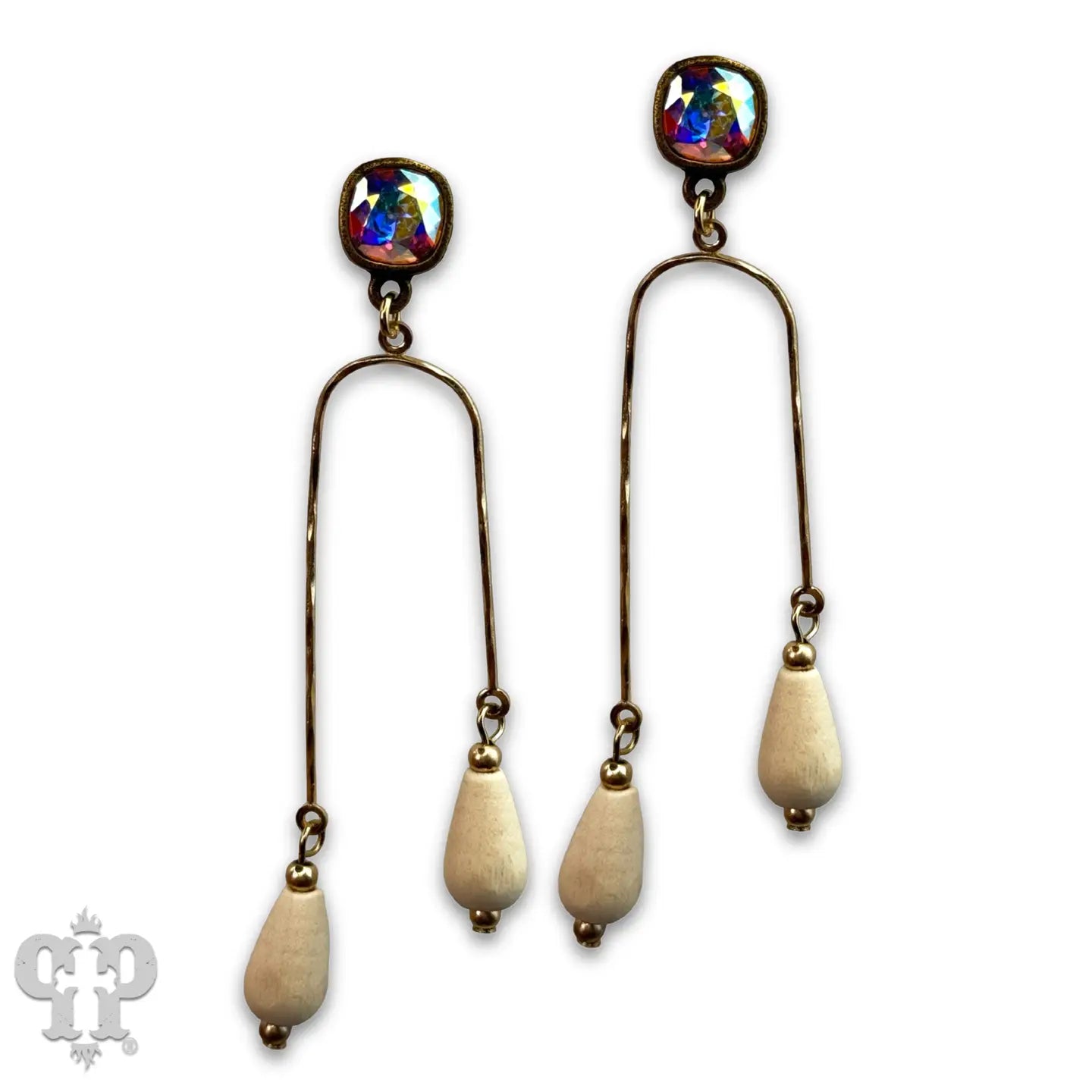 Golden Arch Earring - Ballyhoo Boutique and Gift