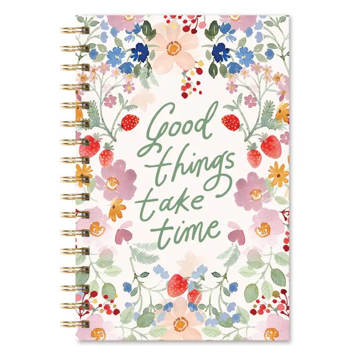 Good things Spiral Notebook - Ballyhoo Boutique and Gift