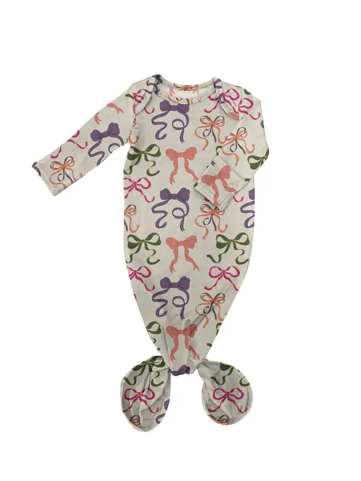 Goosies Knotted Gown 0 - 3 - Ballyhoo Boutique and Gift