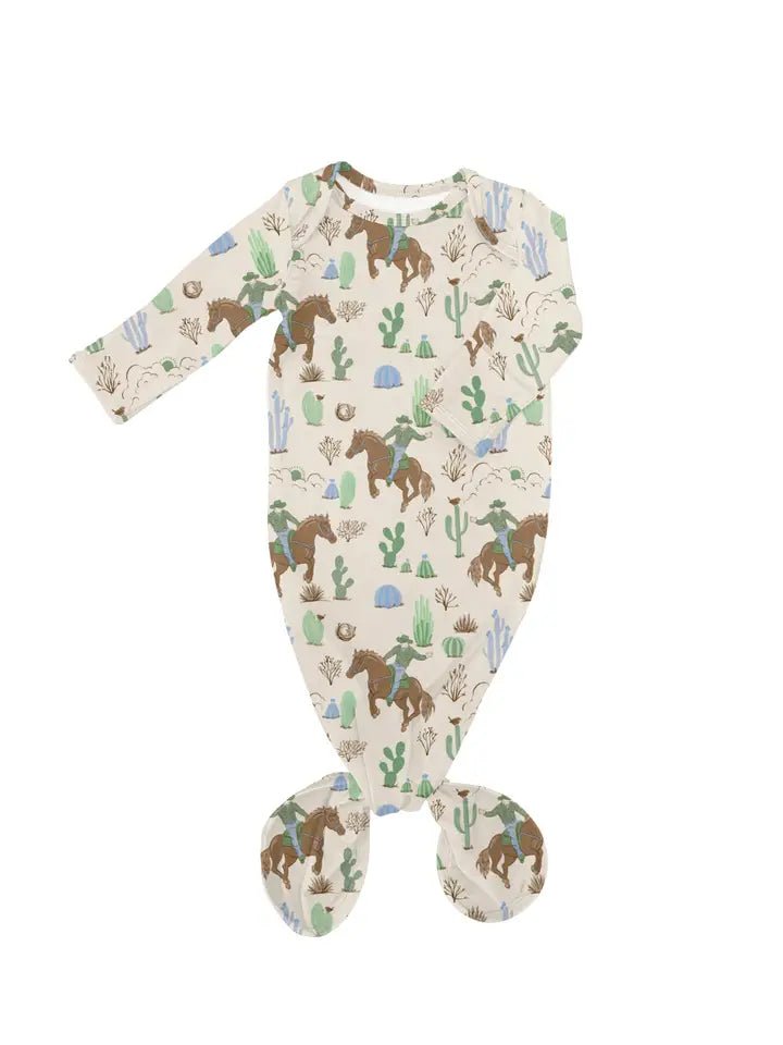 Goosies Knotted Gown 0 - 3 - Ballyhoo Boutique and Gift