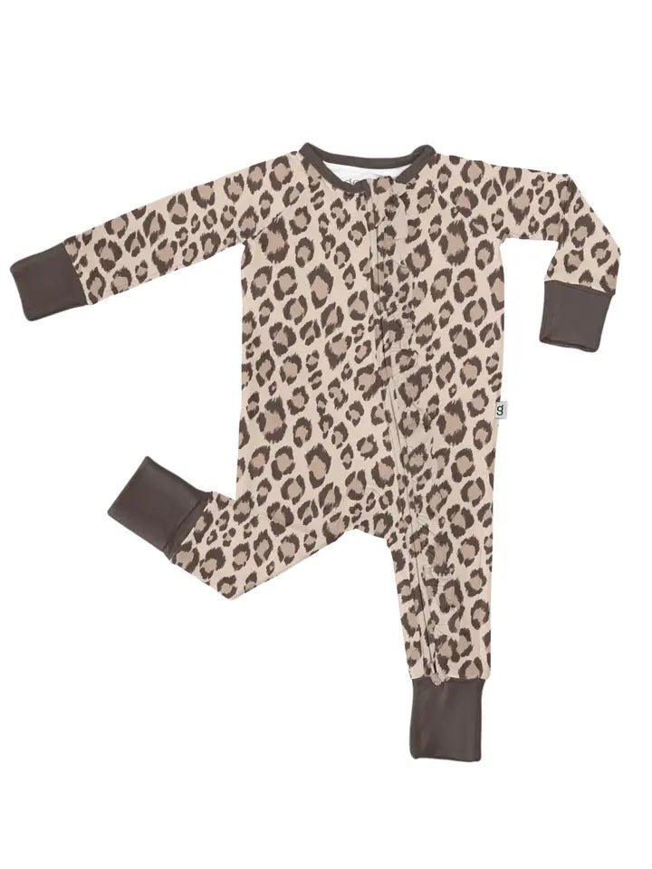Goosies Leopard LS Zip PJ - Ballyhoo Boutique and Gift