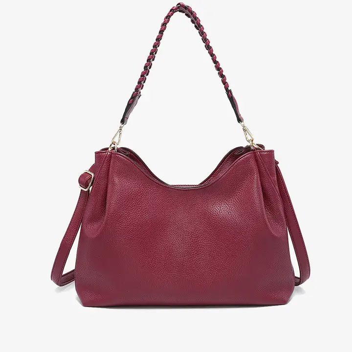 Grace Tote w/Whipstitch Handle - Ballyhoo Boutique and Gift