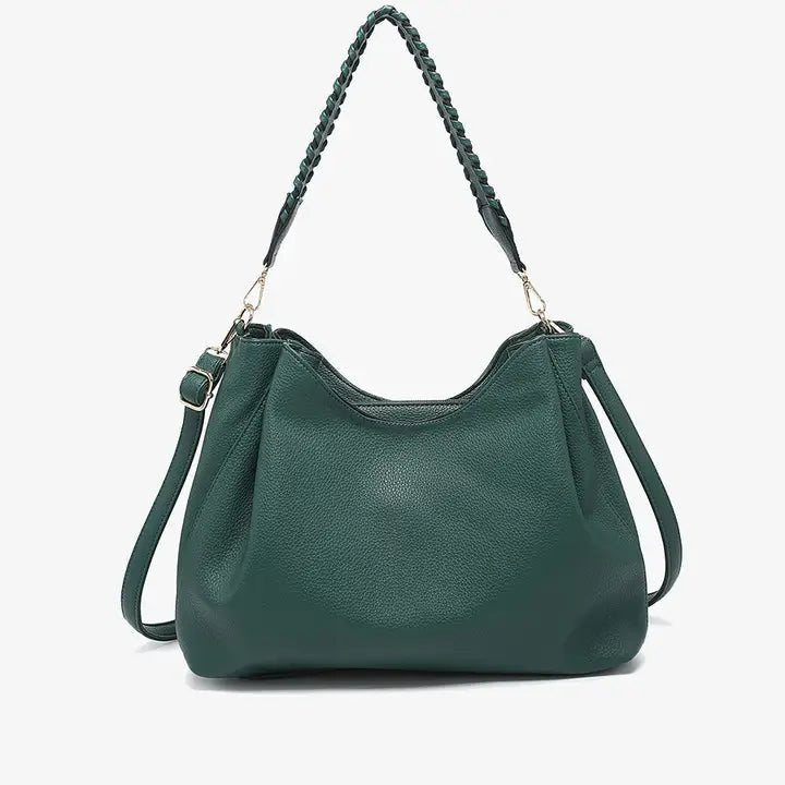 Grace Tote w/Whipstitch Handle - Ballyhoo Boutique and Gift