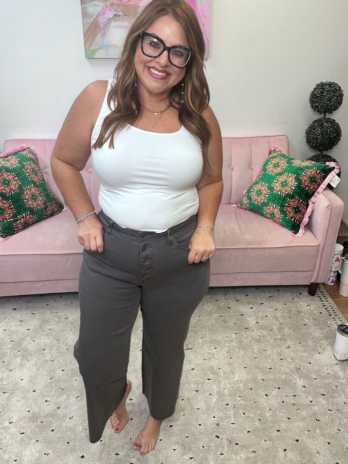 Grayson Pants - Ballyhoo Boutique and Gift