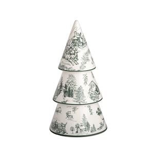 Green Toile Trees - Ballyhoo Boutique and Gift