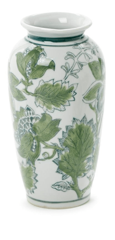 Green&White Chinoiserie Vases - Ballyhoo Boutique and Gift