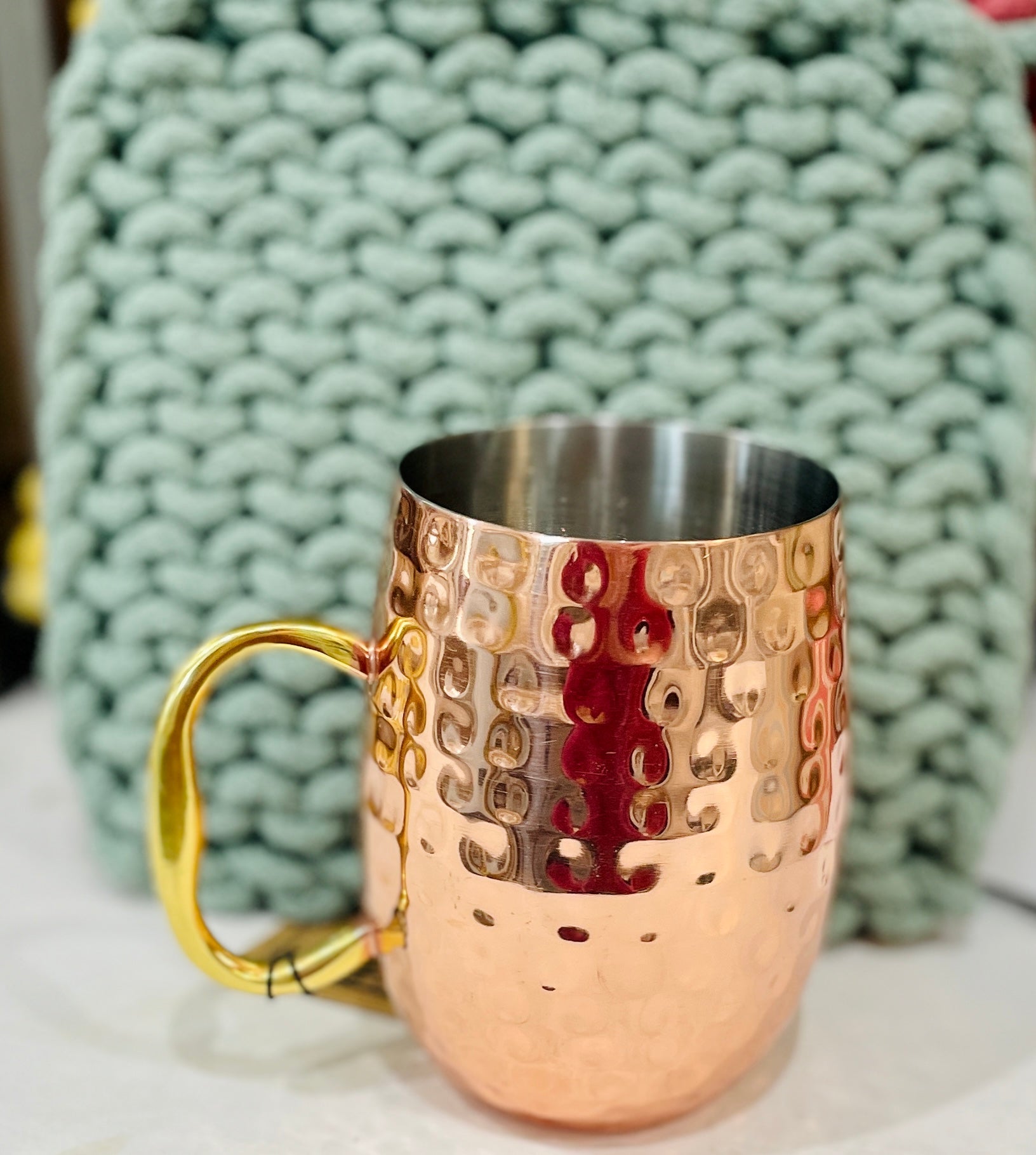 Hammered Copper Mug - Ballyhoo Boutique and Gift