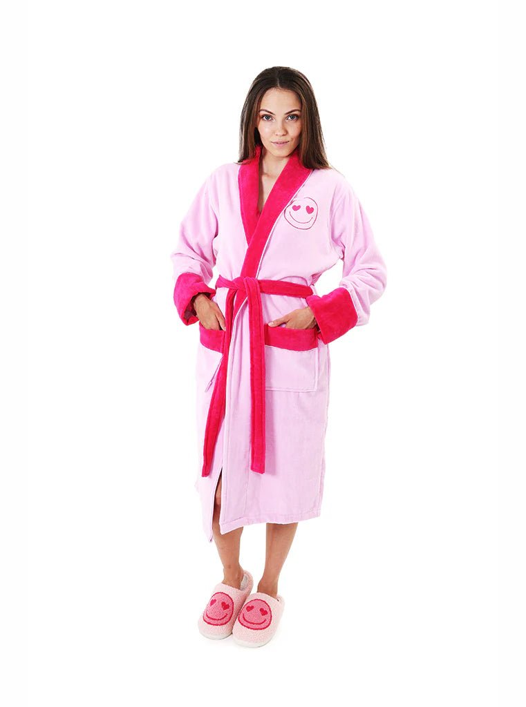 Happy Cotton Robe - Ballyhoo Boutique and Gift