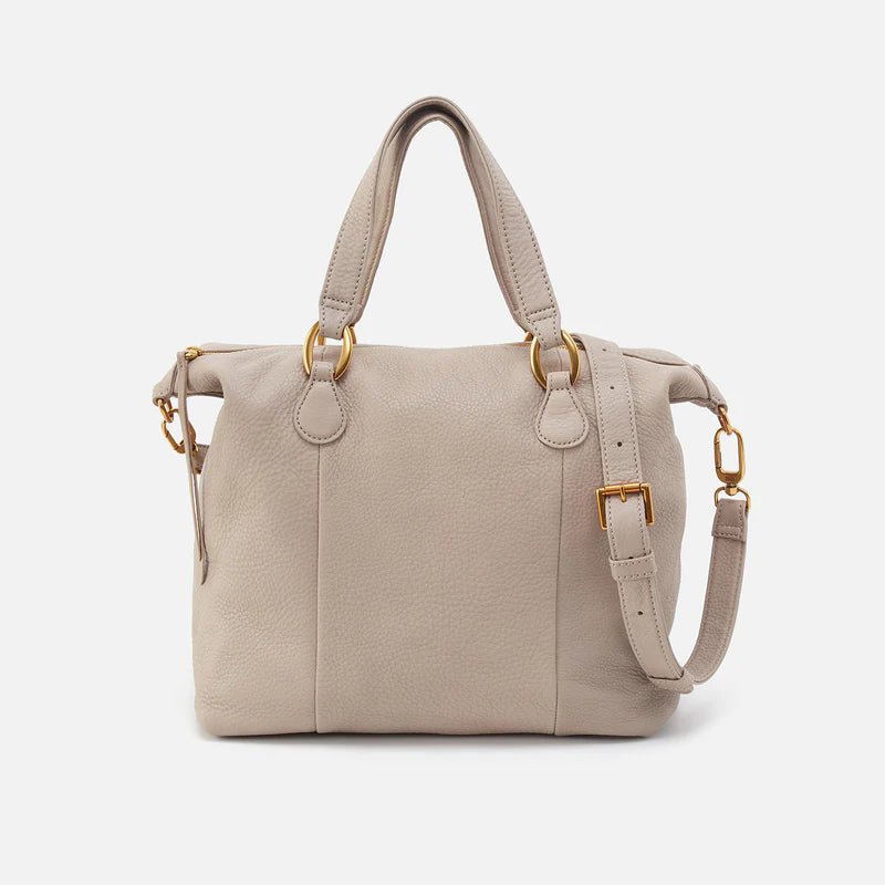 Harley Satchel Taupe - Ballyhoo Boutique and Gift