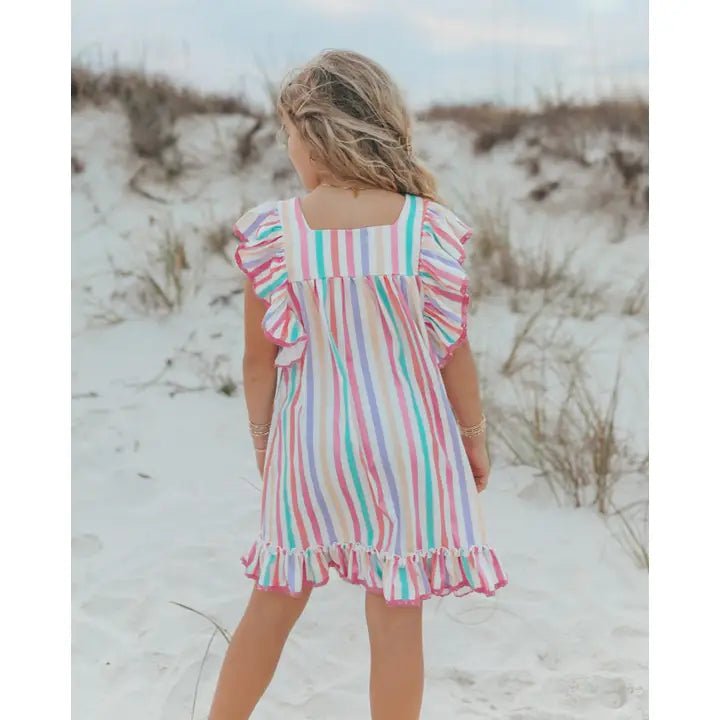 Harper Stripe Dress - Ballyhoo Boutique and Gift