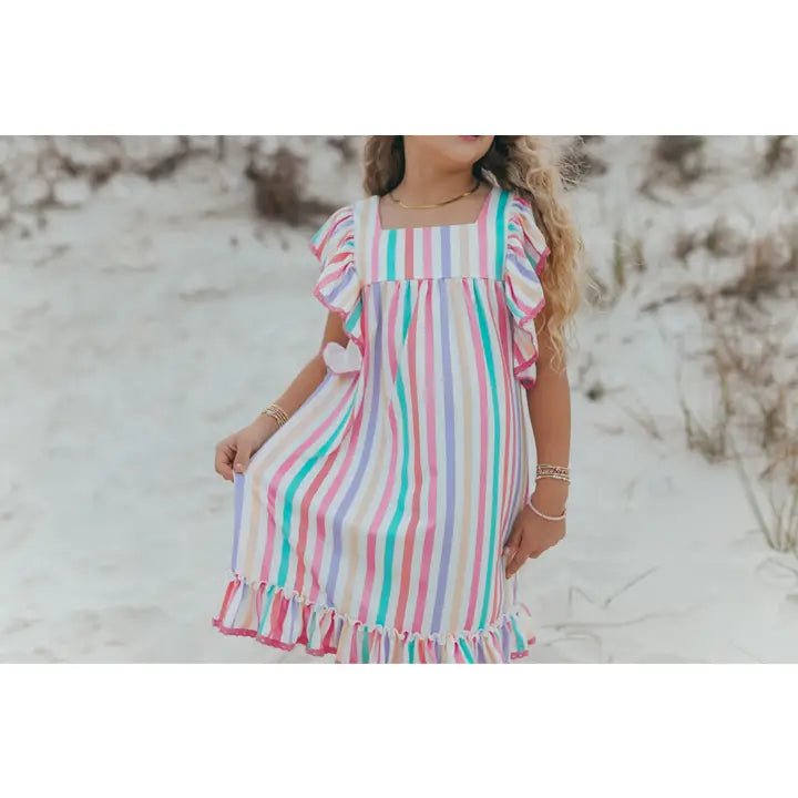 Harper Stripe Dress - Ballyhoo Boutique and Gift