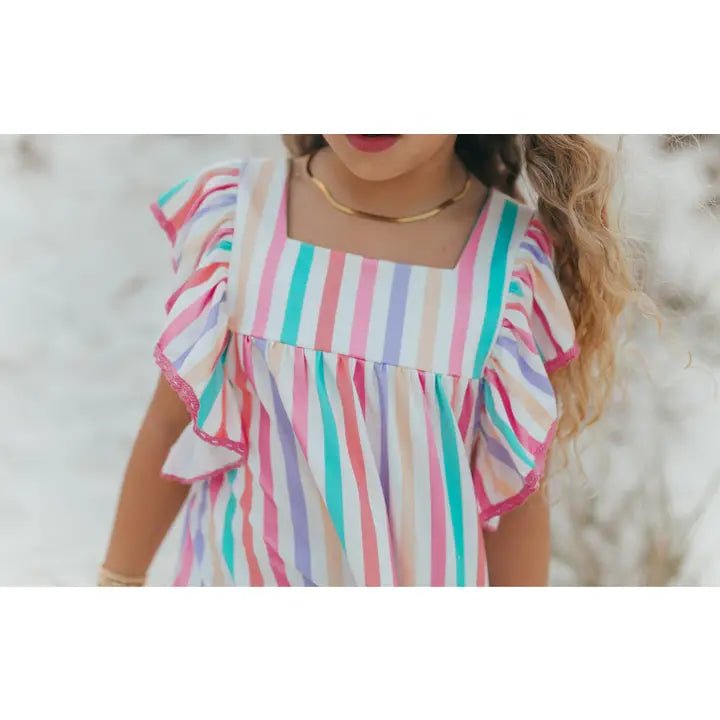 Harper Stripe Dress - Ballyhoo Boutique and Gift