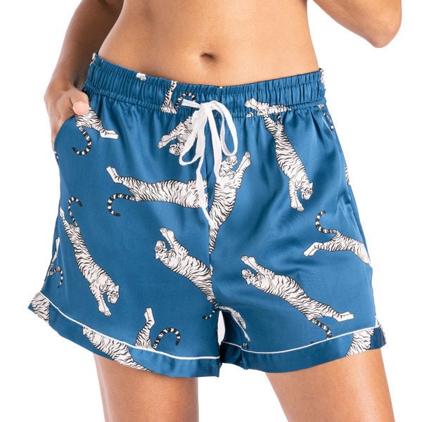 HM Beauty Satin PJ Shorts - Ballyhoo Boutique and Gift