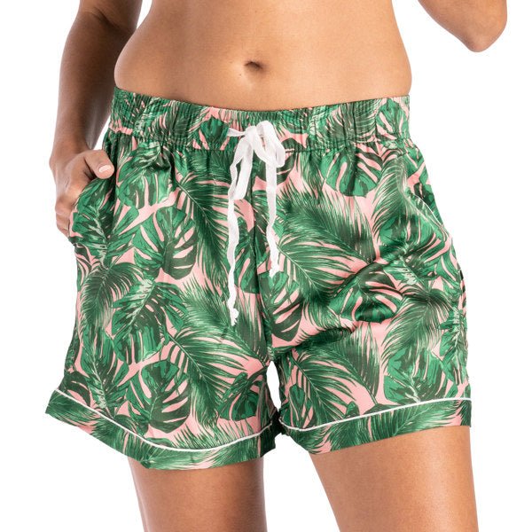 HM Beauty Satin PJ Shorts - Ballyhoo Boutique and Gift
