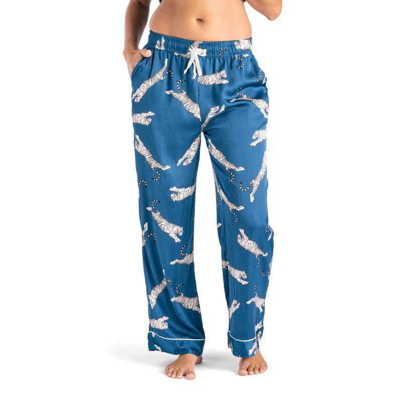 HM Beauty Sleep Satin PJ Bottoms - Ballyhoo Boutique and Gift