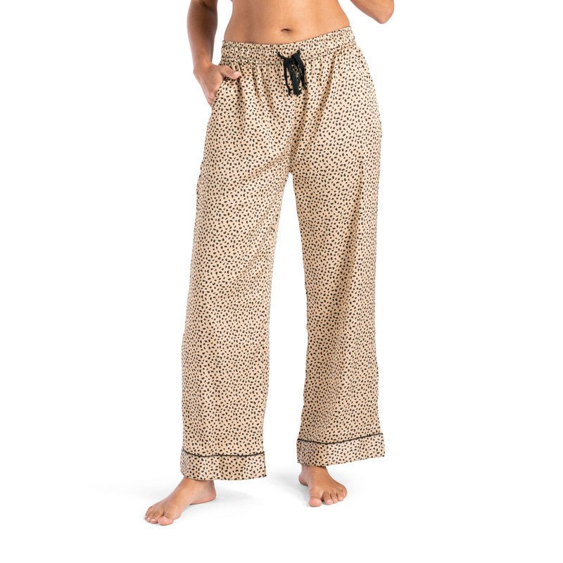 HM Beauty Sleep Satin PJ Bottoms - Ballyhoo Boutique and Gift