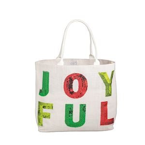 Holiday Classic Sparkle Tote - Ballyhoo Boutique and Gift