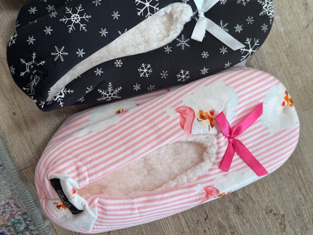 Holiday Slippers - Ballyhoo Boutique and Gift