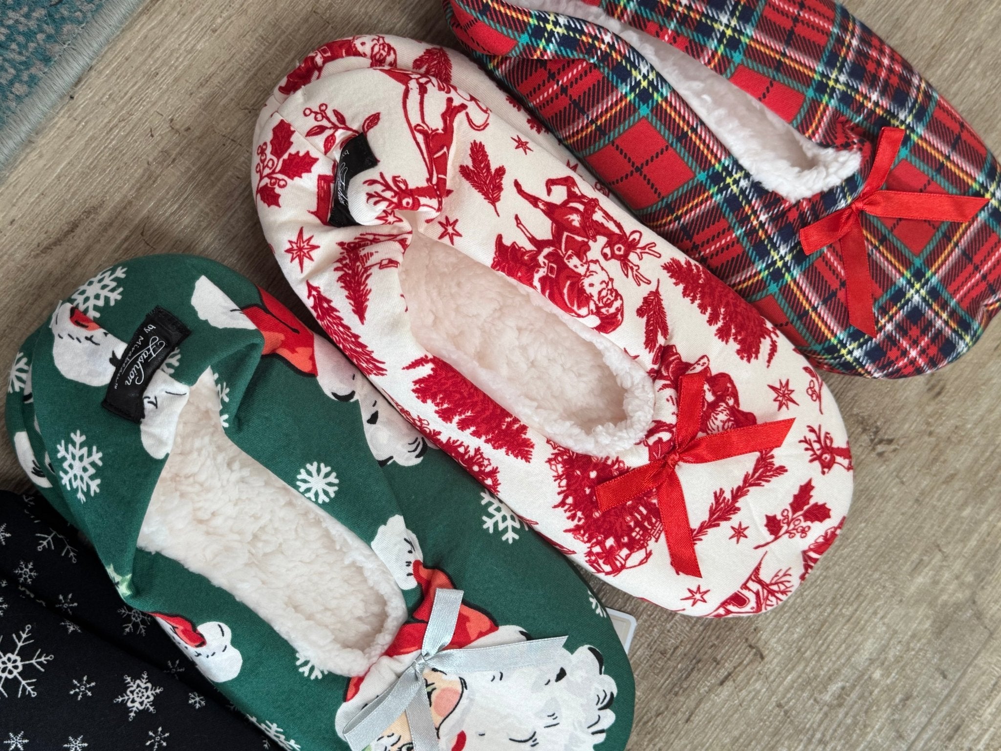 Holiday Slippers - Ballyhoo Boutique and Gift