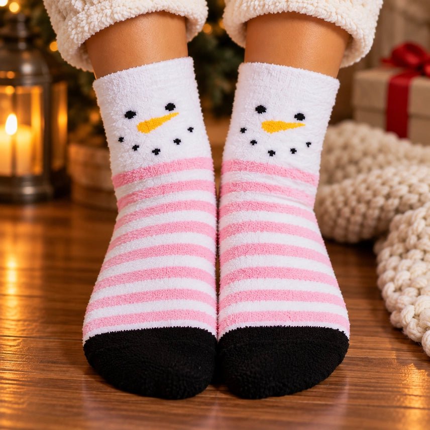 Holly Jolly Therapeutic Spa Socks - Ballyhoo Boutique and Gift