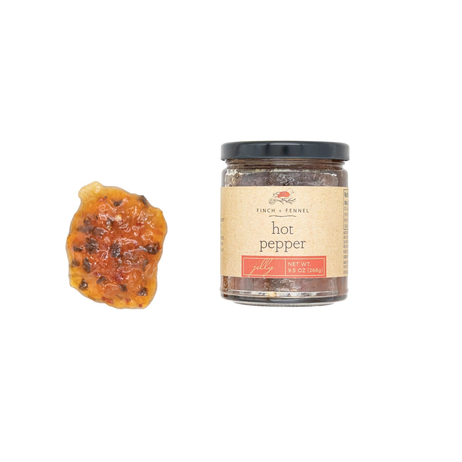 Hot Pepper Jelly F+F 9.5oz - Ballyhoo Boutique and Gift