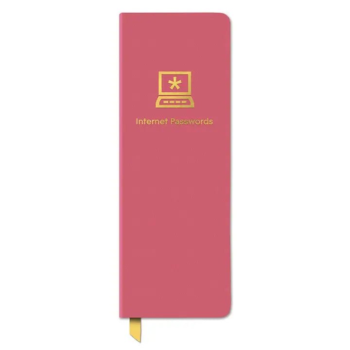 Hot Pink Password Jotter - Ballyhoo Boutique and Gift
